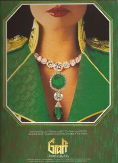 Jewelry Advertisement Graff Jewelry 1986