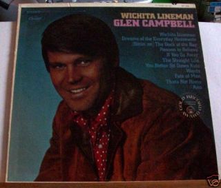 Glen Campbell Wichita Lineman LP St 103 Stereo
