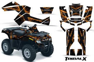  Outlander 500 650 800R 1000 Graphics Kit Decals Stickers Txob