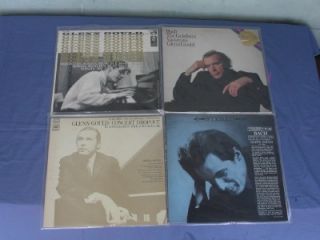 Glenn Gould Records Lot 4 LPS