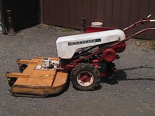 Gravely Model L8 Tractor with 40 Mower Electric Start Gas Engine