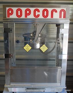 Gold Medal 2001st 14 oz Commercial Popcorn Popper Machine