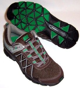  AIR Trail Ridge 2 Running Shoes Brown/Court Green~NWOB~6.5M~472822 200
