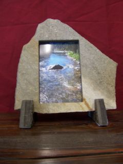 Free Standing Stone Picture Frame Portrait