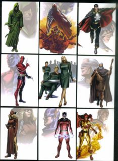 PROJECT SUPERPOWERS (BREYGENT/2012) Complete Base Card Set w/ ALL 36