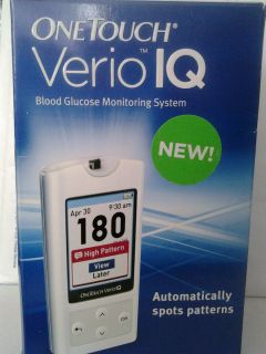 OneTouch Verio IQ Meter Blood Glucose Monitoring System