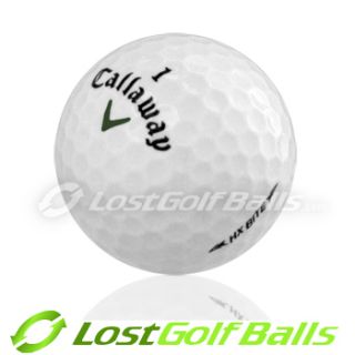 100 Callaway HX Bite Mix Mint Used Recycled Golf Balls AAAAA