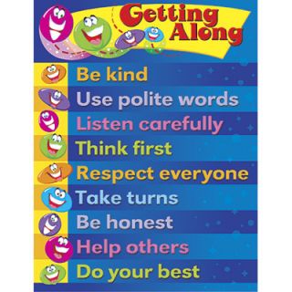 Getting Along Manners Trend Poster Chart New