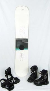 GNU Dukester 143 cm Snowboard with Boots and Bindings Retail $299 99