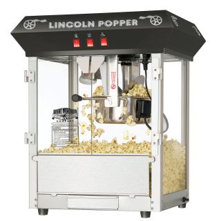 Great Northern Popcorn Black Antique Style Popcorn Popper Machine 8