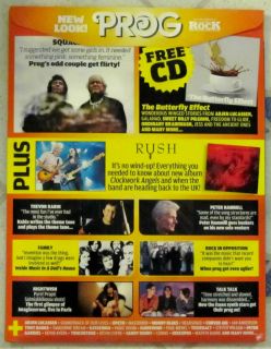 Classic Rock Prog CD August 2012 Genesis Squackett Yes 26 Rush New LP