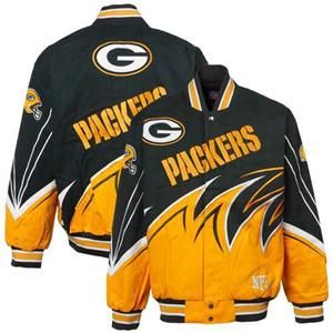 NFL Green Bay Packers Slash Jacket 4XL