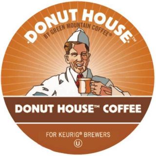 48 PC Keurig Coffee K Cup Donut House Coffe Cafe Light Roast