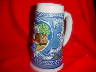  Style Old Style Beer Stein 1982 Heileman mug Gift Giving Condition