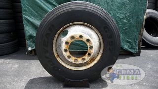 Goodyear G357 Unisteel 11R22 5 Truck Tire Wheel 95