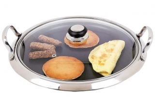 This beautiful Stainless Steel Griddle will make the perfect addition