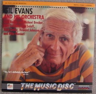 Gil Evans and His Orchestra 83 Live Mike Mainieri Jazz Laserdisc