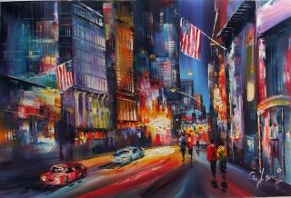 Goldy Young NYC 5th Ave 24x 36