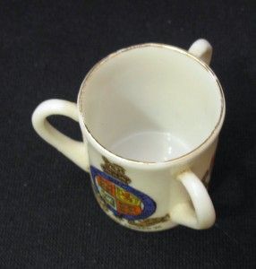 Goss Crested China TYG Loving Cup Arms King George