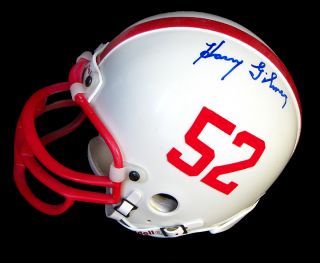 RARE Harry Gilmer Signed Mini Helmet Alabama Crimson Tide PSA DNA