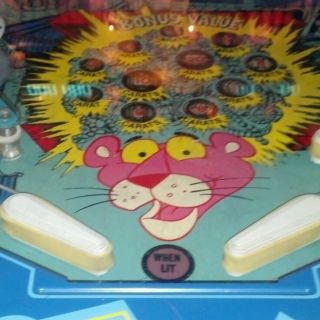Gottlieb Pink Panther Vintage Pinball Machine