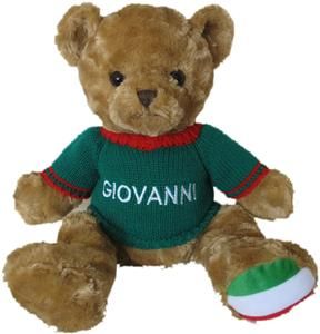 Giovanni The Talking Italian Teddy Bear Lingobears