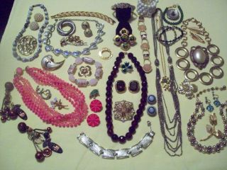 Vintage Jewelry Lot Hobe Giovanni Bellini and Multi Coros NapierS