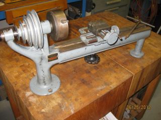 Goodell Pratt Toolsmith Bench Lathe No 125