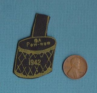 Rare 1942 ORDER OF THE ARROW Dated OA POW WOW PATCH Boy Scout