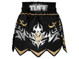 Tuff Muay Thai Boxing Shorts TUF MS Glad Blk XL