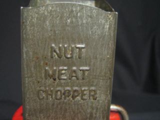 Hazel Atlas Hand Nut Meat Chopper Vintage 1930s