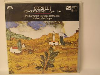 80s Classical CORELLI concerti grossi Harmonia Mundi Vinyl LP New