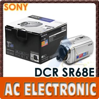 Sony Handycam DCR SR68E 60X 80GB HDD PAL Video Camera SR68 7Gift 1