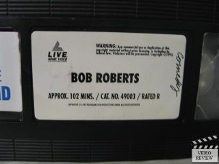  Roberts VHS Tim Robbins Susan Sarandon Gore Vidal 012234900339