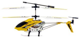 Syma S107 Metal Series 8 6 Mini 3CH Helicopter w Gyro Yellow