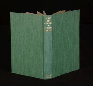 first edition of Graham Greenes autobiographical account Ways of