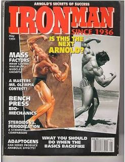 IronMan Bodybuilding Fitness Magazine Arnold Schwarzenegger +Poster 5
