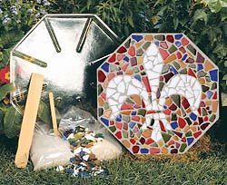 mosaic stepping stone kit  34 12 buy