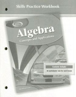 Algebra by Glencoe McGraw Hill Cummins 007869311X