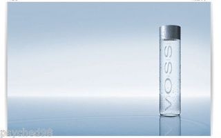  glass water bottle with 375 mL of Still Artesian Water from Norway