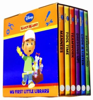 Disney My First Little Library Handy Manny 6 Books Set