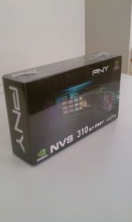  310 by PNY x16 PCIe VCNVS310DVI PB Graphics Card Brand New Sealed Box