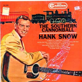 Hank Snow The Southern Cannonball Country Vinyl LP Canada in Shrink