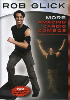 Rob Glick More Amazing Cardio Combos Exercise DVD New Step Aerobics