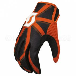  350 Grid Locke Black Orange Motocross MX Enduro Gloves XXLarge