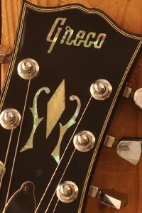 1975 Greco Set Neck Maple Fretboard Guitar EG 650N Vintage Collector
