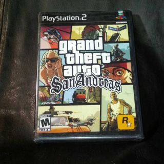 Grand Theft Auto San Andreas Sony PlayStation 2 2004