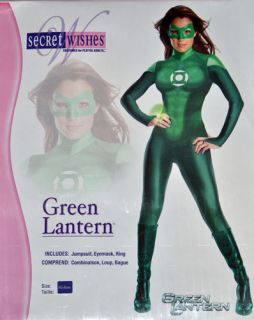 Green Lantern Spandex Lycra Costume Catsuit Zentai Unisex Medium New