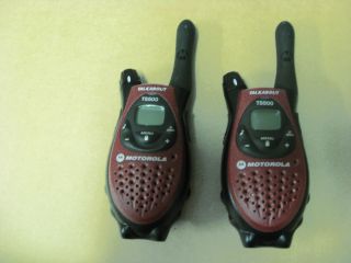 Motorola Talkabout FRS GMRS Recreational Two Way Radios T5500