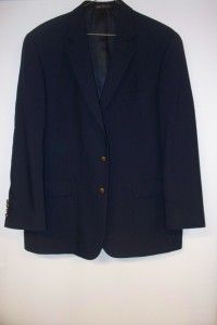 TC Hardwick Clothes Mens Navy Blue Sports Jacket Size 46L